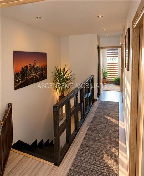 Casa tip duplex cu 3 dormitoare, curte, 3 locuri de parcare, 2 gradini, Ghimbav,