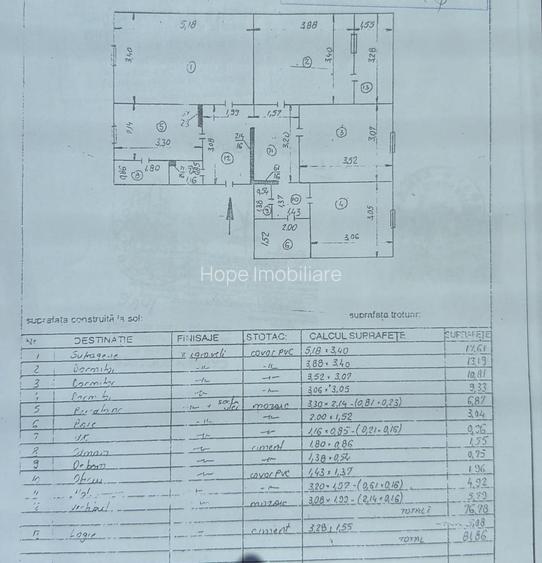 Pacii-strada Apele Vii-apartament 4 camere - 20