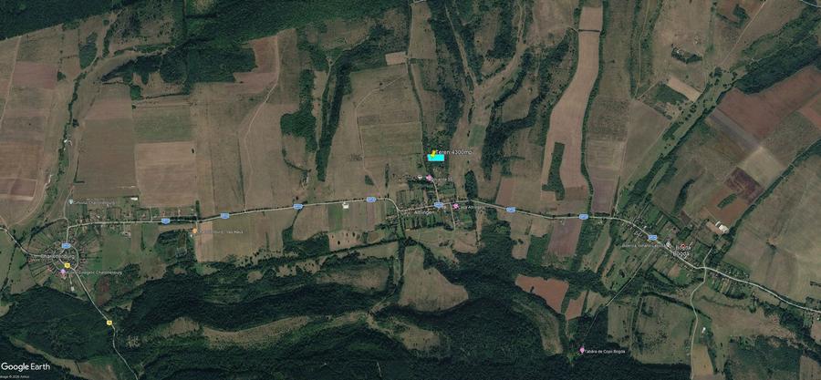 Teren extravilan 4300mp în Bogda, județul Timiș