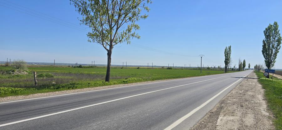 Teren agricol de vanzare 2 ha, stradal la asfalt pe DN 24 TISITA - TECUCI