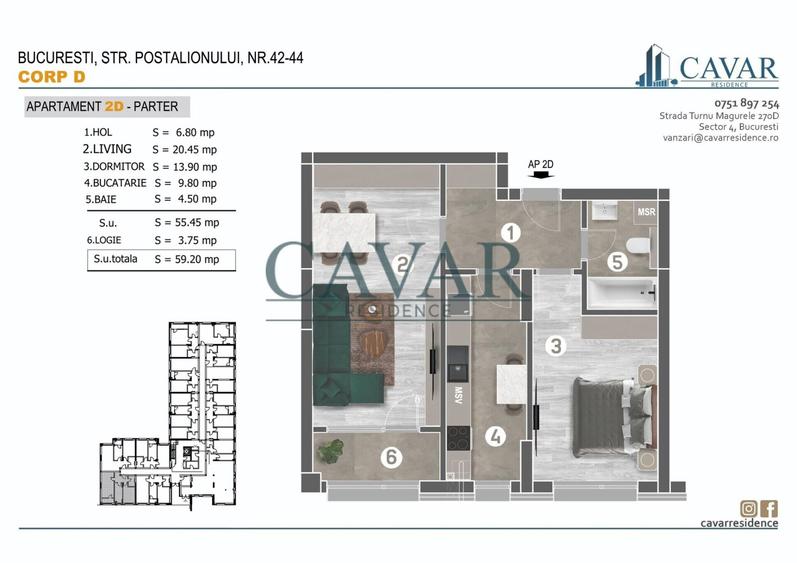 Alege Responsabil. Alege Proiectele Cavar Residence