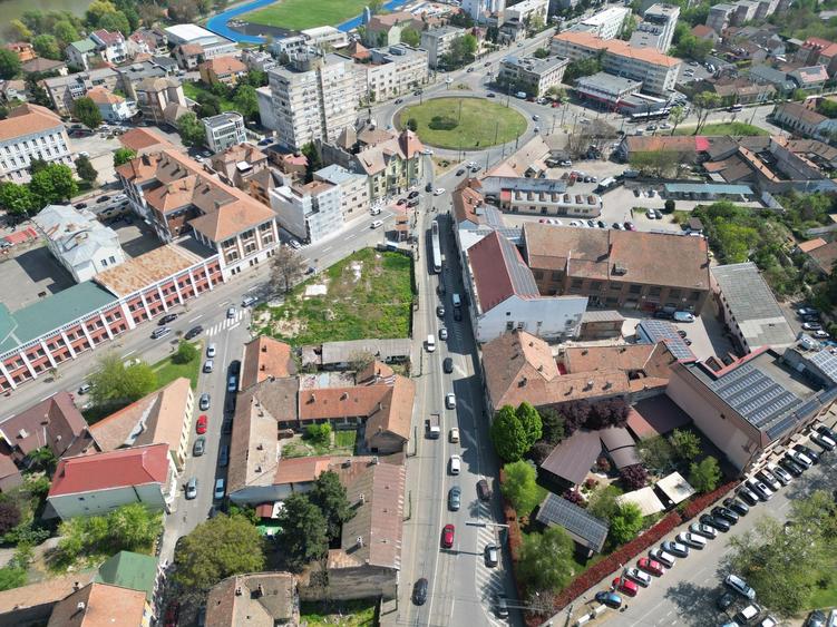 Teren intravilan 608mp în centrul orașului Arad