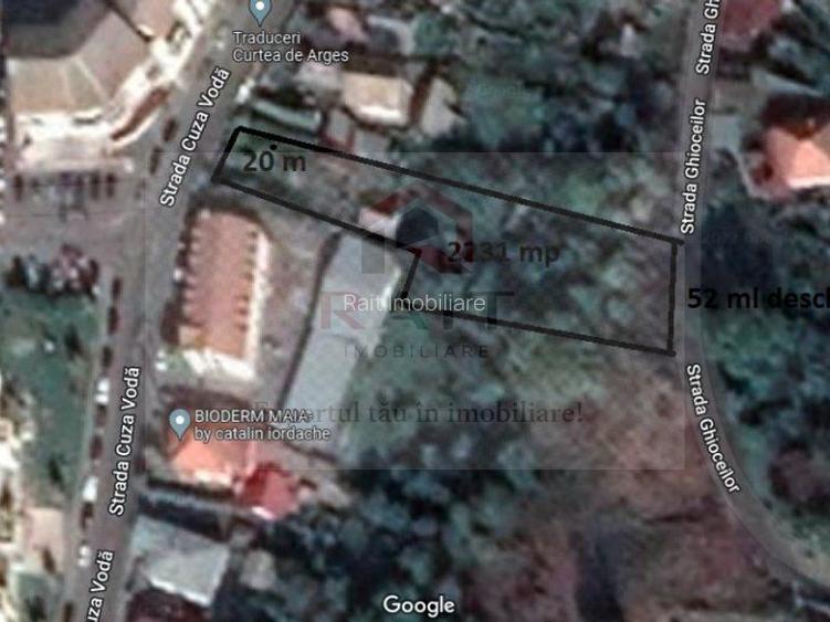 Teren intravilan de vânzare 2.231 mp Curtea de Argeș Central - 6