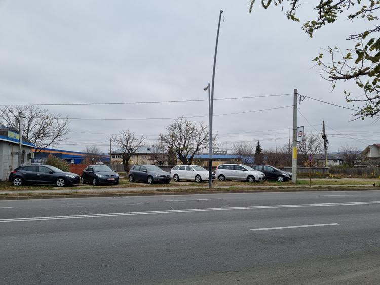 Teren Calea Moinești Dedeman - Parc Auto - Publicitate Stradala