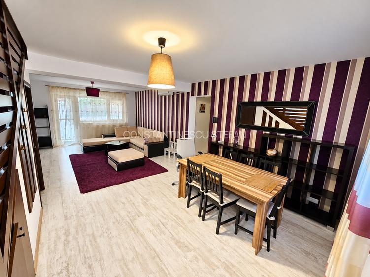 Duplex de închiriat | 3 camere | Curte | Terasă | 2 locuri parcare