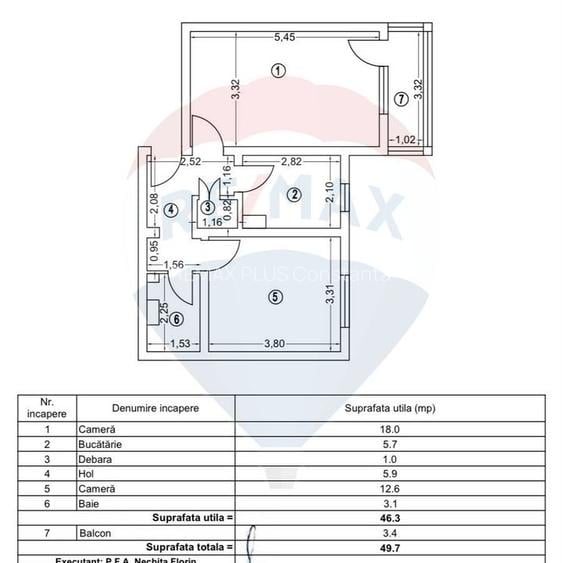 Apartament cu 2 camere de vânzare în zona ICIL Constanta - 6