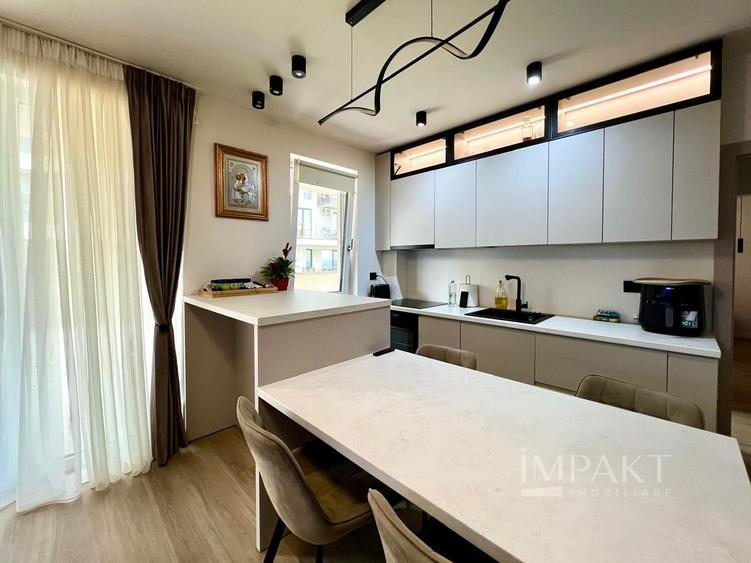 Apartament ultrafinisat cu terasa si view