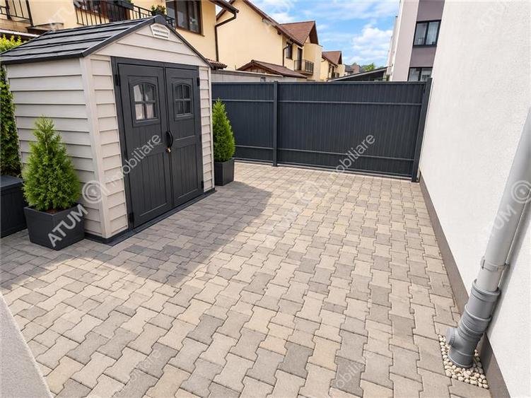 Apartament cochet cu 3 camere, gradina si 3 parcari in zona Selimbar