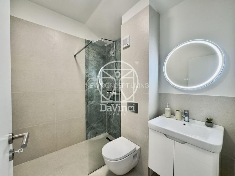 Penthouse 3 camere + 2 bai, intabulat, la cheie - terasa 19 mp - 13