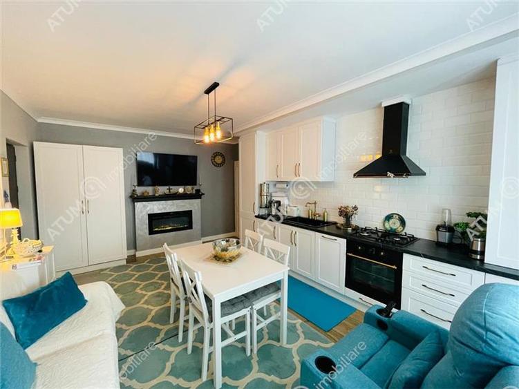 Apartament cochet cu 3 camere, gradina si 3 parcari in zona Selimbar