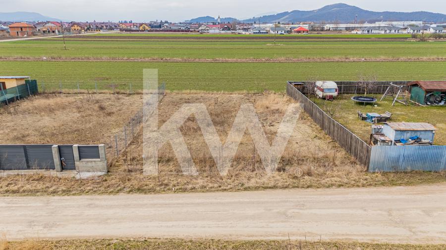 REZERVAT! Teren intravilan Hărman, 500 mp, zonă bună, vecinătăți construite