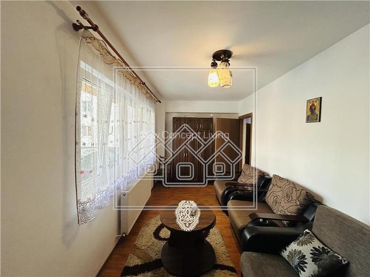 Apartament de vanzare in Sibiu - 3 camere, 2 bai, parcare subterana - - 7