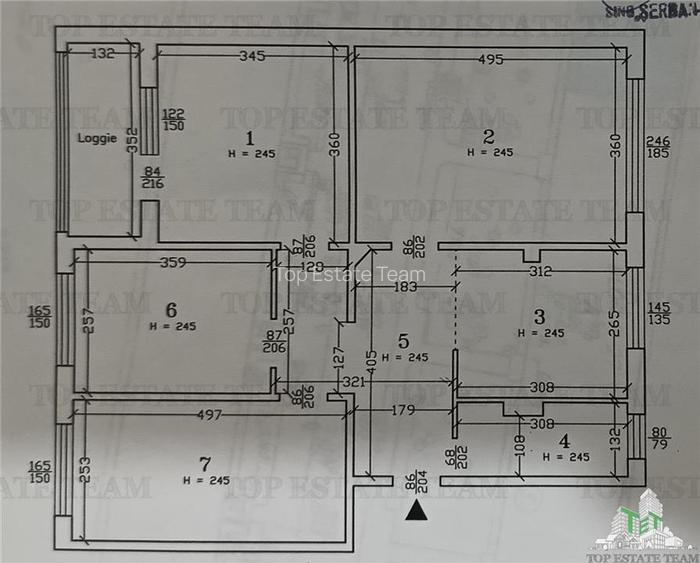 Apartament modern cu 4 camere, intr-un bloc reabilitat cu SU de 75mp, parter/4, - 20