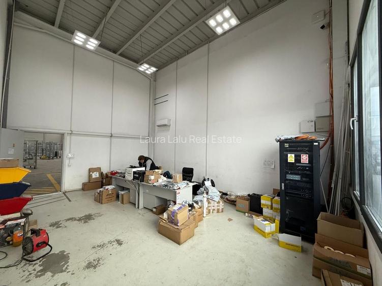 Hală industrială de inchiriere | 2.350 mp | Vizibilitate din Centura - 15