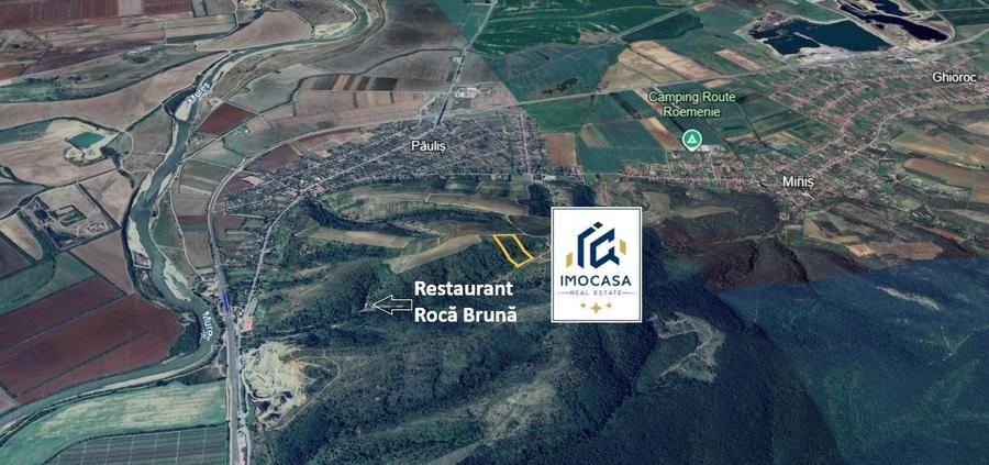 De Vanzare Teren extravilan 6722 mp Păuliș – zona Roca Bruna, Arad