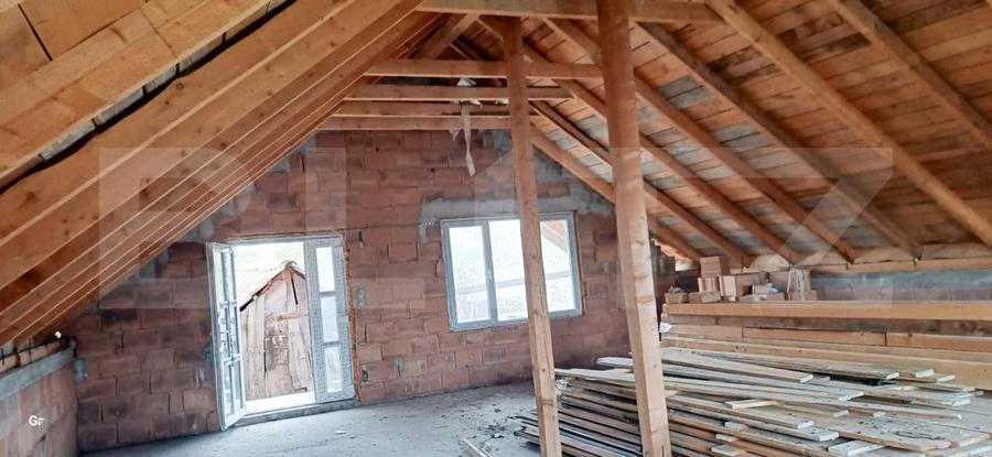 Casa partial finisata Jucu de Sus 589mp teren