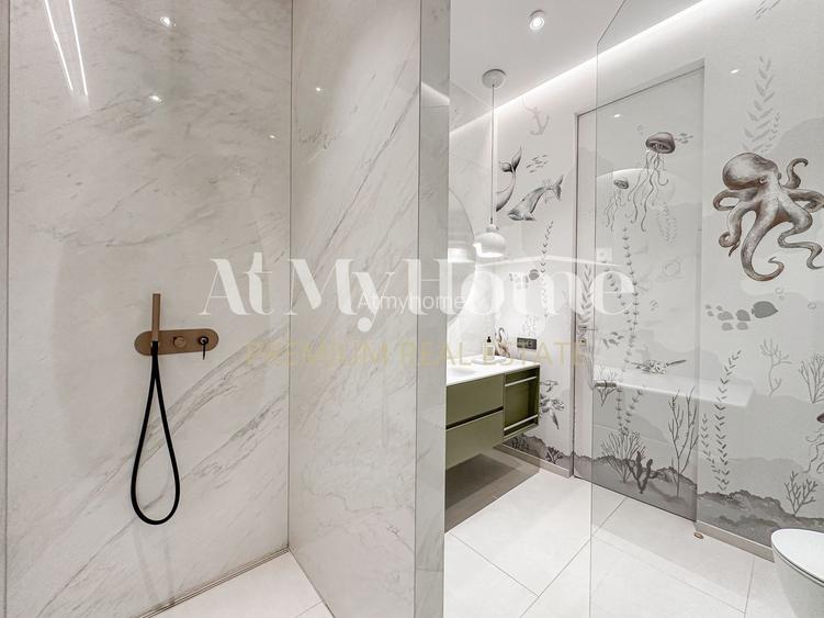 Penthouse Ultra Luxury cu 5 camere,  complet renovat,2 parcari,boxa,terase 195mp - 26