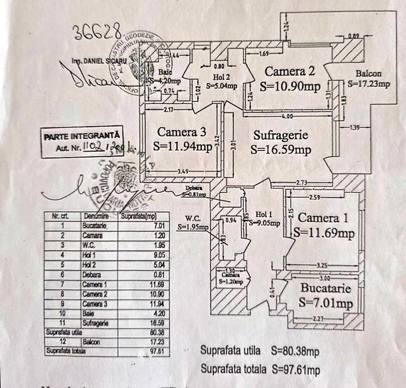 Piata Gorjului, 5 minute metrou, stradal pe Iuliu Maniu, vedere mixta, bloc 1979