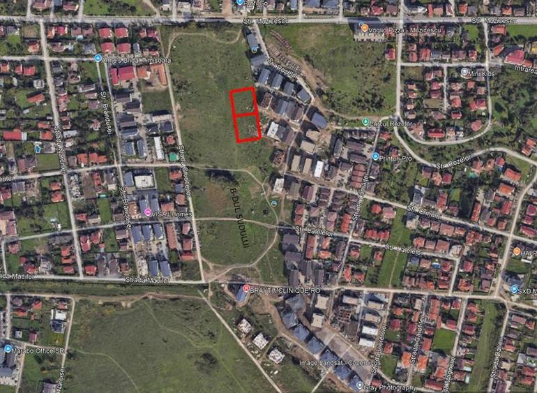 COMISION 0%Teren pentru BLOC S+P+4E+Er de vanzare in zona Girocului