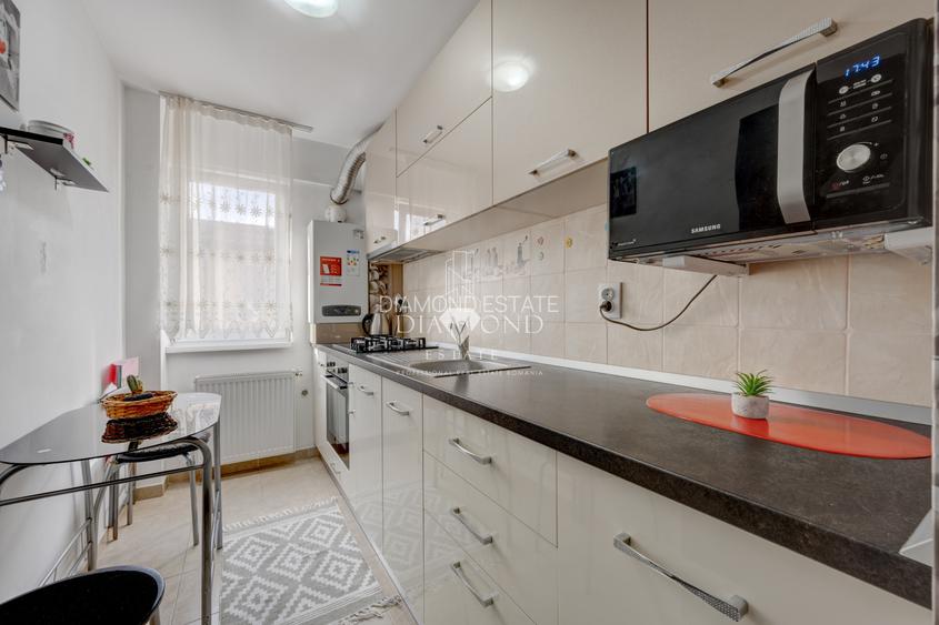 2 camere Popesti Leordeni Parcare | Centrala | Etaj 3 fara lift - 5