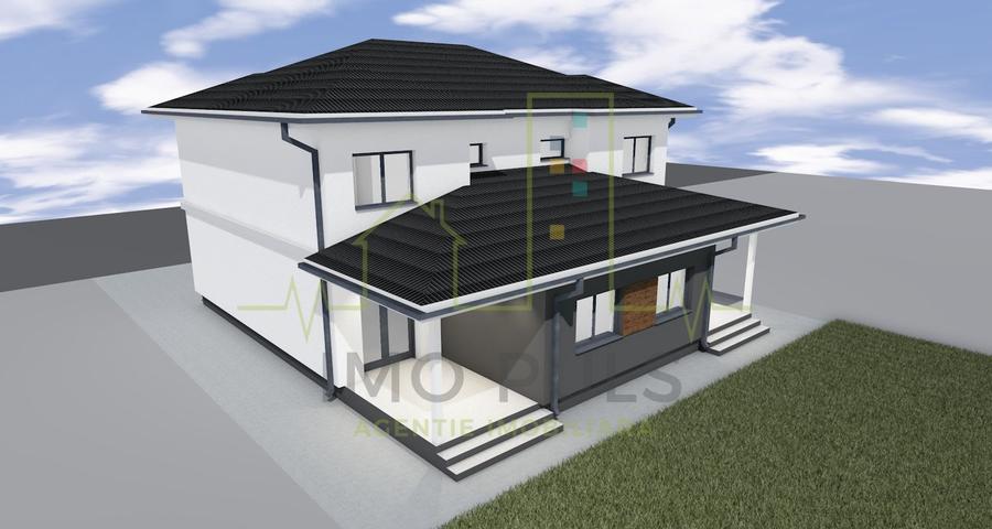 Duplex Nou in Mosnita Veche. Teren generos. Toate utilitatiile