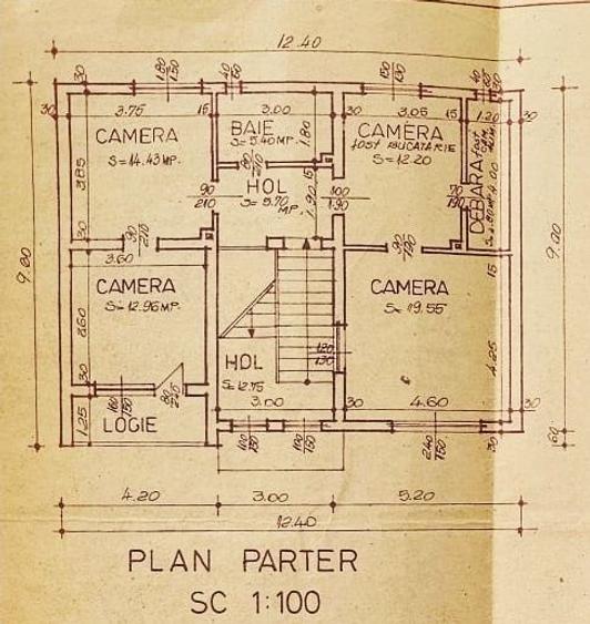 Casa solida D+P, 5 camere, 530 mp teren, cartier Andrei Muresanu