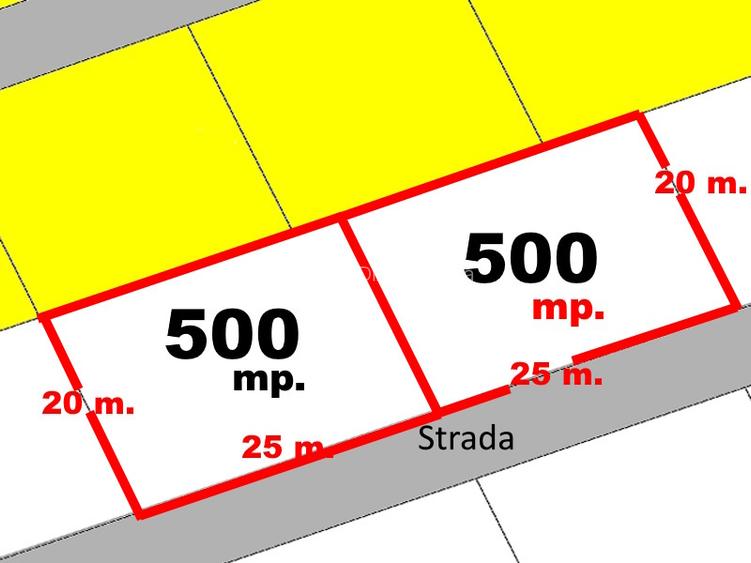 1000 mp Teren intravilan Alba Micesti Orizont deschidere 50 m. toate utilitatile - 2