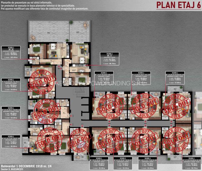 Neofort 50 Titan Apartament decomandat langa metrou cu terasa superba - 1