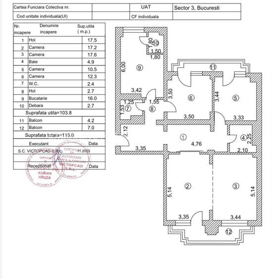 Vanzare 4 camere Bd. Decebal - 13