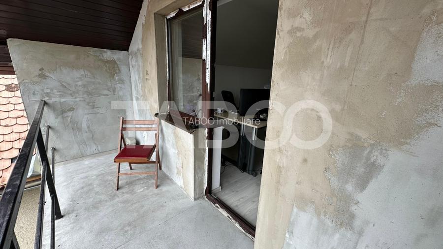 Casa curte libera 300mp 8 camere individuala zona Calea Poplacii Sibiu - 28