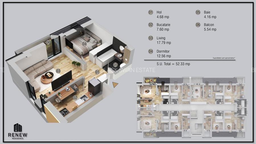 Ap. 2 cam. aprilie 2026 zona Militari Residence - 2