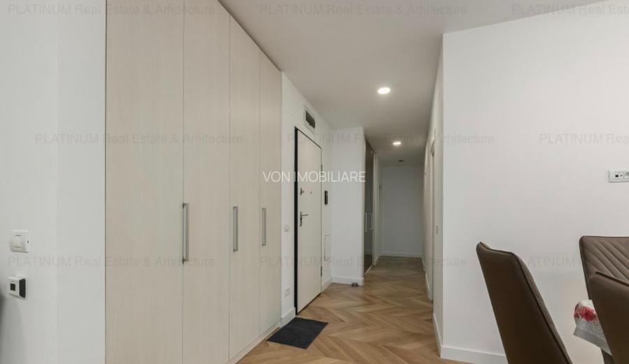 Apartament 3 camere de lux de inchiriat zona Floreasca-imobil nou - 14