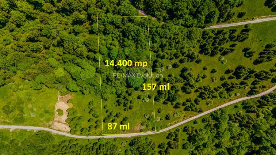 Teren extravlan 14,400mp Paraul Rece / Strada 3 brazi - 6