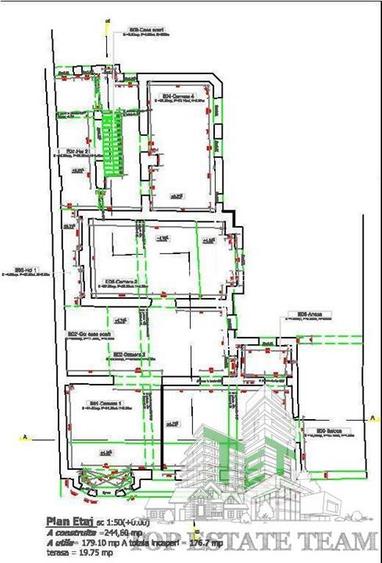Vanzare vila interbelica reconsolidata si renovata in zona Armeneasca - 13
