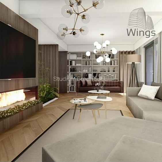 Penthouse pe 3 niveluri | 135,1 mp utili | Terase 85,6 mp | WINGS - 3
