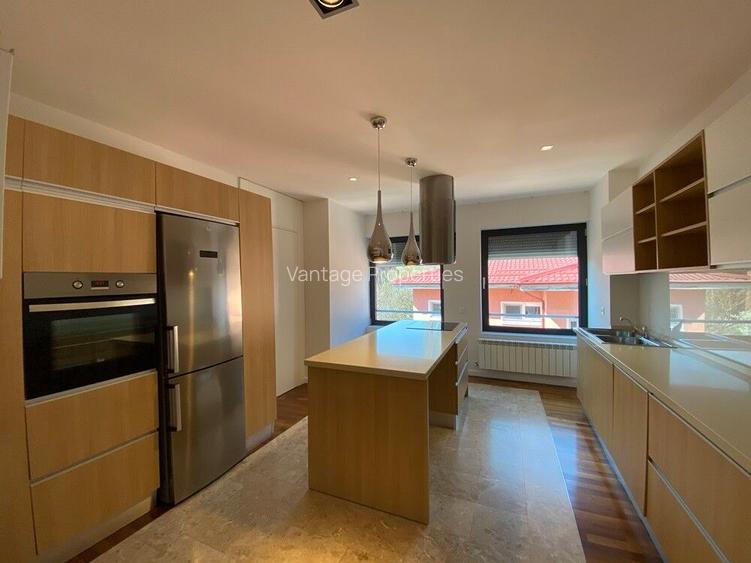 5-room apartment luxury, building with swimming pool, security, Aviatorilor - 9