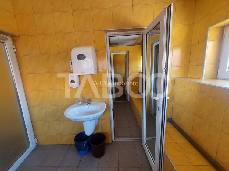 Spatiu comercial de inchiriat 6 incaperi 1300 mpu centrala zona Sibiu - 12