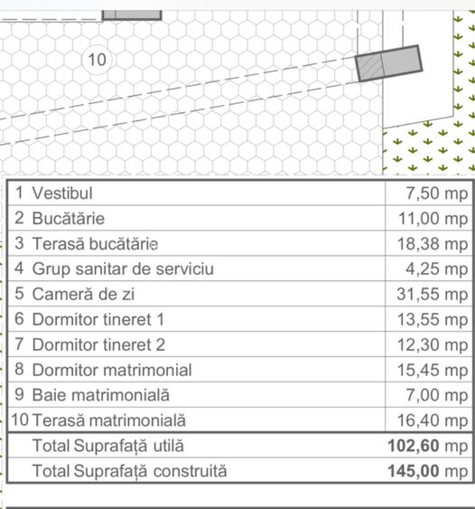 MOCIRA casa pe 1 nivel semifinisata 130mp utili cu teren 5.5ari! - 19