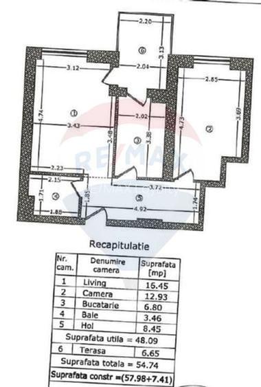 Apartament 2 cam de inchiriat Parcului - 15