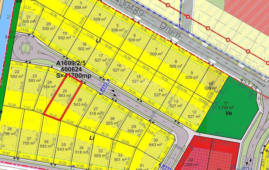 Teren Bazosu Nou, cu AC Casa P+E | gaz, apa, curent - 3