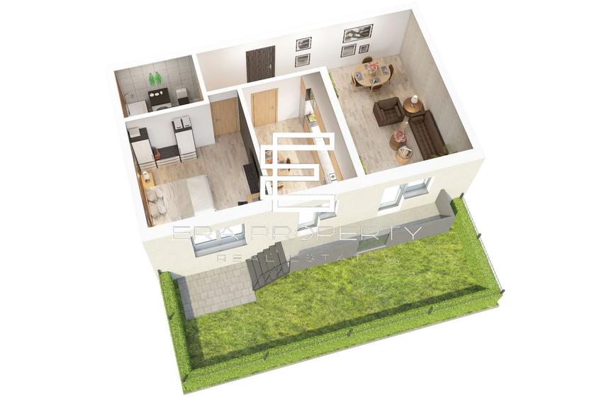 Apartament 2 camere, 56 mp   Doamna Stanca, Selimbar - 2