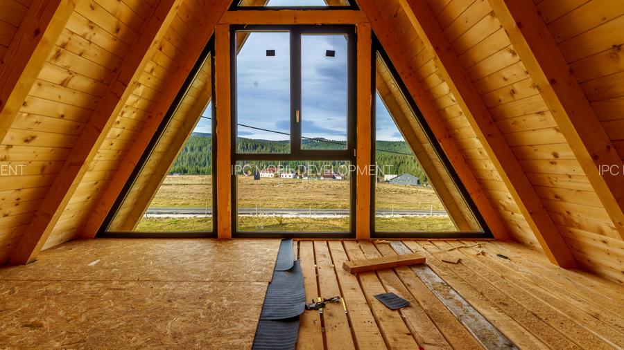 Cabana A-Frame semifinisată în Smida – 115 mp utili, teren 700 mp - 9