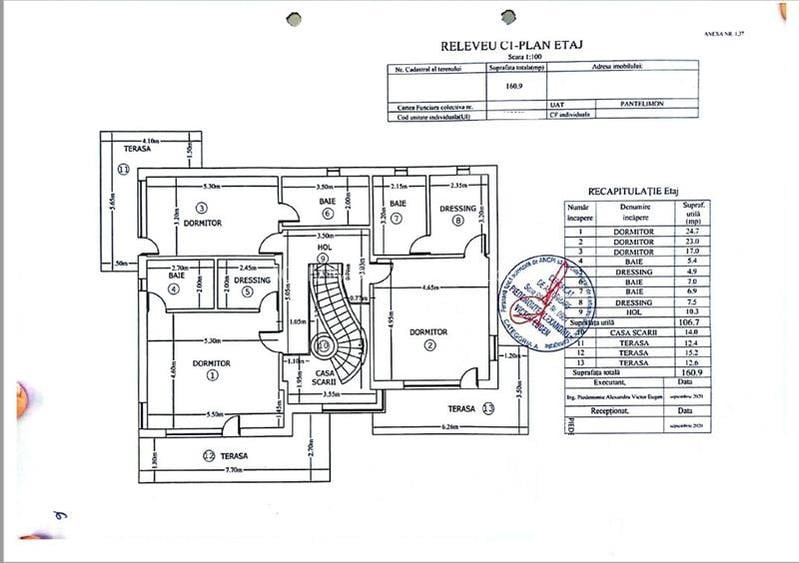 Casa P+1 - 5 camere - s.u. 208 mp - Teren 908 - Pantelimon - comision 0% - 16