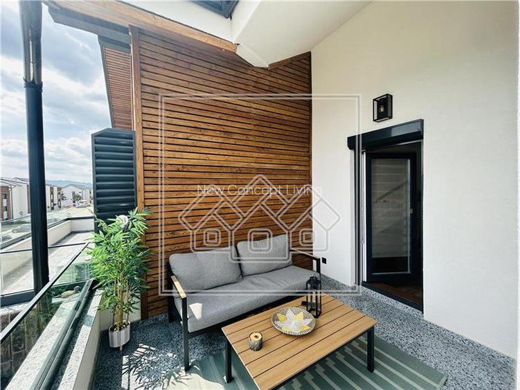 Penthouse de vanzare in Sibiu - design spectaculos - terasa - - 8