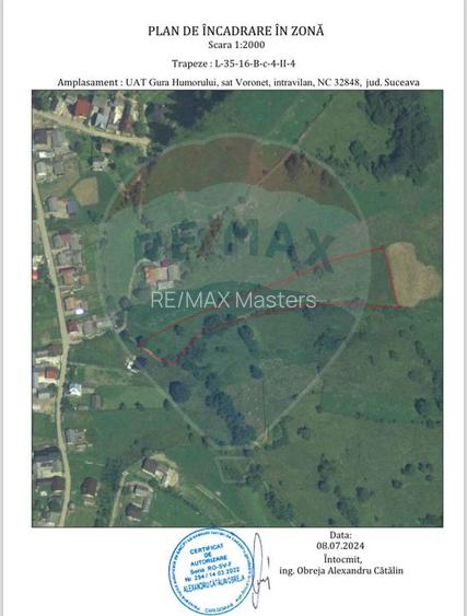 Teren 6,865mp Voroneț / Gura Humorului / Bucovina - 5