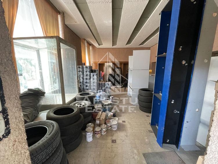 Spatiu comercial 250 mp, pe colt, vitrina generoasa, Sinaia, Timisoara