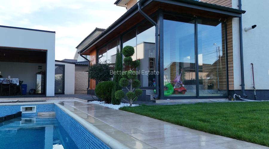Casă individuală modernă de vânzare | Berceni Ilfov | 5 camere | teren 400 - 4