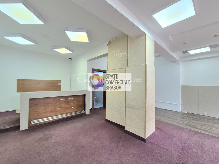 Spatiu comercial de închiriat cu vad - 70 mp # spatii-comerciale-brasov.ro - 2