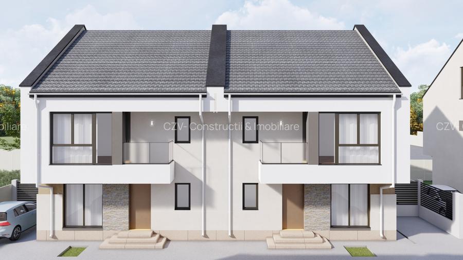 Vilă individuală nouă P+1 | 4 camere | proiect modern, spații generoase pentru f - 26