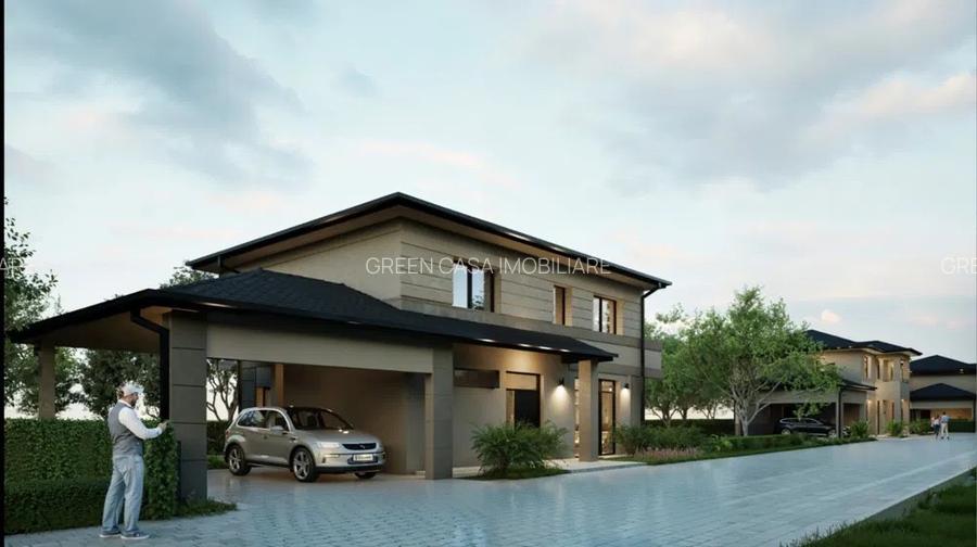 Casă individuală pasivă nZEB de vânzare în Florești, ansamblu exclusivisT - 3